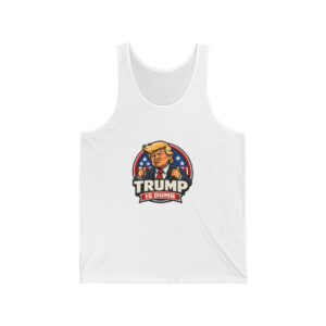 Anti-Trump Graphic Tank Top — “Trump Is Dumb” / “I’m the Smartest Guy” Political Protest Vest